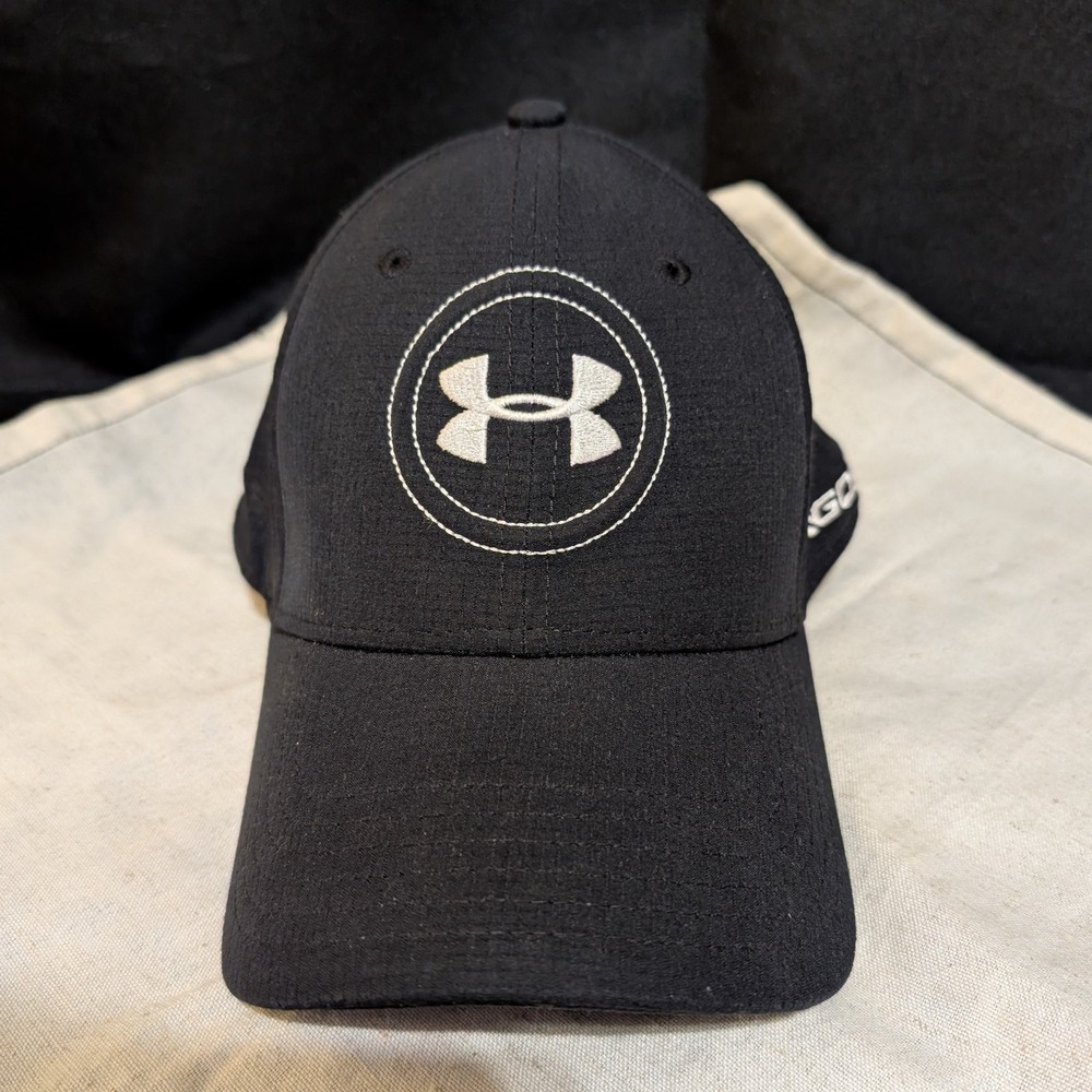 Under Armour Men's Golf Ball Cap Trucker Hat M/L  Sports‎ Athletic Black